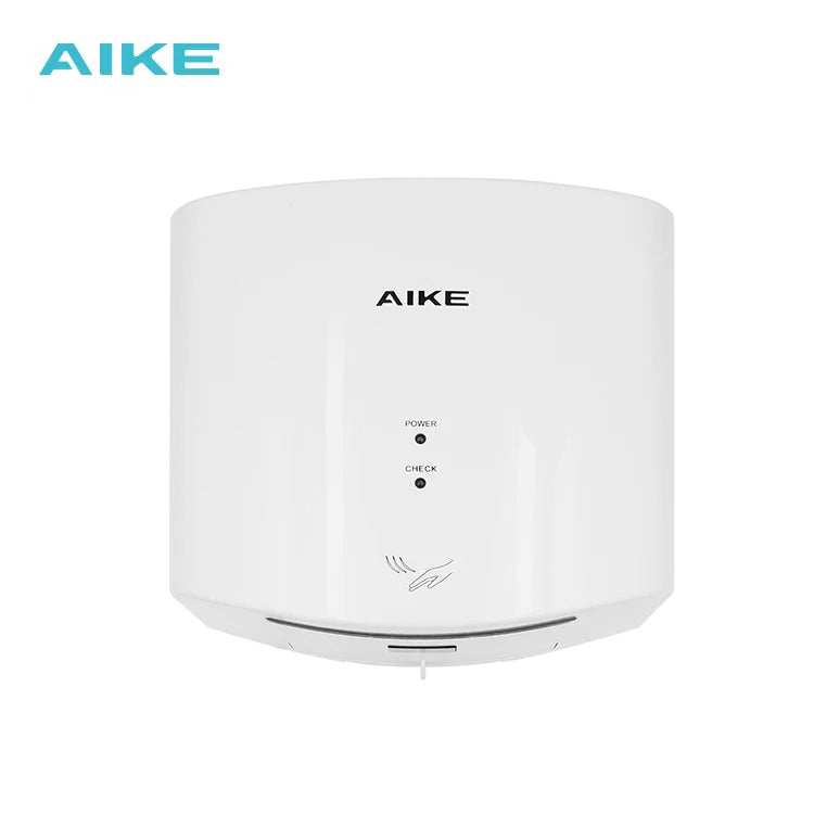 AIKE Bathroom Hands Dryer Wall Mounted Automatic High Speed Hands Dryer Commercial Smart Sensor Hands Drying Machine AK2630S