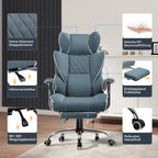 GTPLAYER Gaming chair office chair with pocket spring lumbar support, ergonomic and comfortable wide office computer chair