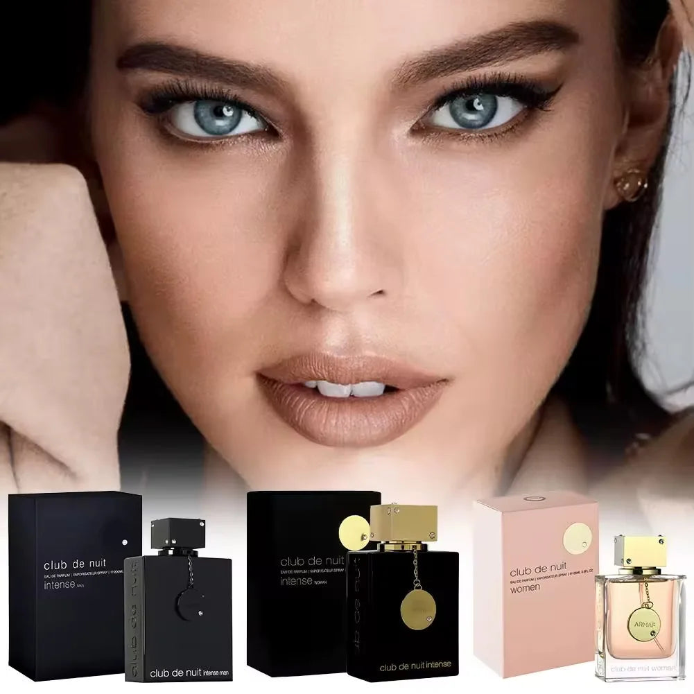 Arab Perfumes Woman Man night Club Arabic Perfume Lasting Unisex Fragrance Body Spray Wood EDP Clone Perfume 105 ml