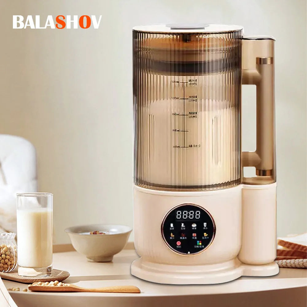 1500ML SoyMilk Machine Electric Juicer Blender Mixer Soybean Milk Maker Wall Breaking Machine Rice Paste Maker Breakfast Machine Main image