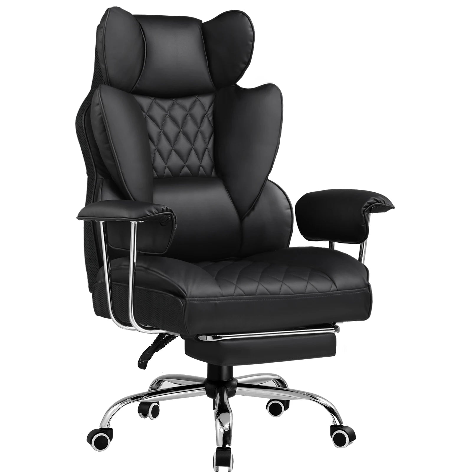 GTPLAYER Gaming chair office chair with pocket spring lumbar support, ergonomic and comfortable wide office computer chair