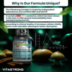 Vitastrong GDA Vegan Supplement-Supports Normal Blood Sugar level, Increases Energy and Metabolism with Berberine, Myo-Inositol and Chromium-60 Tablets, GMO-Free