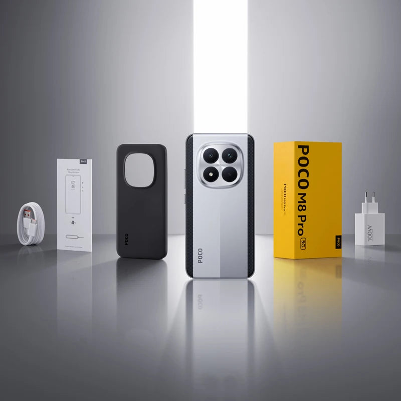 POCO M8 Pro 5G in the global NFC version starts reloading