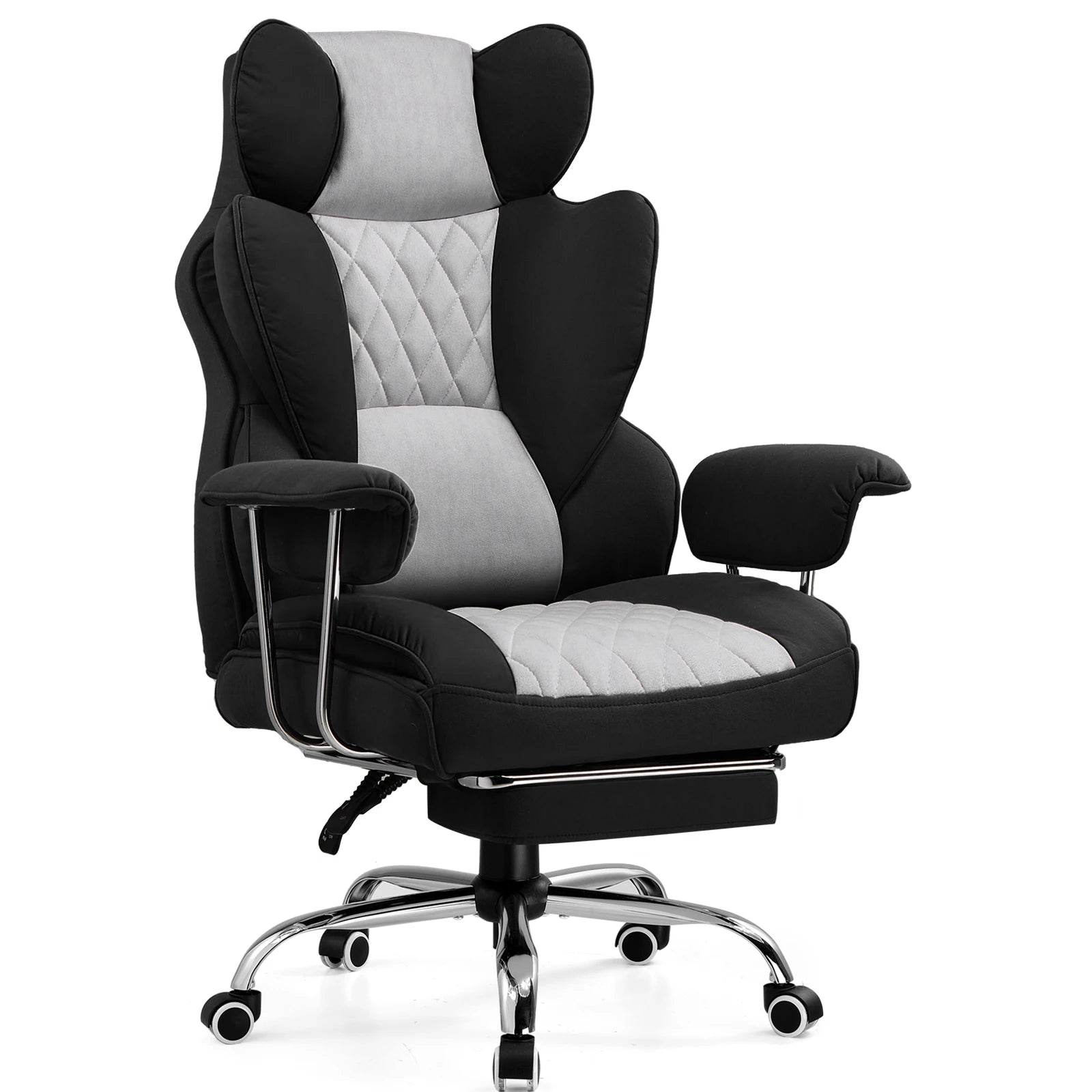 GTPLAYER Gaming chair office chair with pocket spring lumbar support, ergonomic and comfortable wide office computer chair