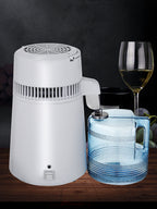 SucceBuy 4L Water Distiller Purifier Filter Dispenser Heating Drinking Bottle Softener 304 Stainless Steel Home Appliance