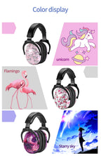 ZOHAN Ear Protector Passive Earmuffs NRR22DB Anti-noise Reduction hip-hop Safety Ear Muffs for kid girls boys