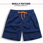 DATIFER Men's Beach Short Surfing Maillot De Bain Sport Man Board Shorts Bermuda Swimwear