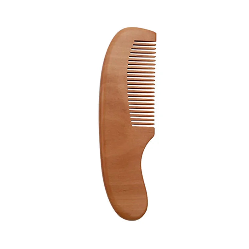 2pcs/ Set Newborn Hair Brush Comb Natural Wool Wooden Hairbrush Baby Kit Pure Natural Safety Material For Your Baby's Health