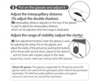 Virtual Reality VR Glasses IMAX Huge Screen HD 3D Glasses Google Cardboard Box VR Headset Helmet for 5-7" Phone,Support Gamepad