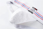 JOCKMAIL sexy men underwear jockstrap homme mens jockstrap underwear man thong jockstrap gay jock strap cotton Breathable white