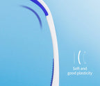 Y-Kelin Sales Silicone Tongue Scraper Brush Cleaning  Food Grade Single Oral Care To Keep Fresh Breath 3Color Pack No.1