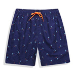 Escatch Brand Summer Mens Shorts Fashion Polyester Quick Dry Board Shorts Male Sport Gym Swimsuit Surf Swim Trunks For Man