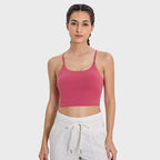 Women's Longline Sports Bra Wirefree Padded