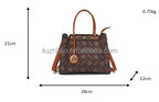 New Fashionable Low Price Womens Handbag Large Capacity Texture Versatile Single Shoulder Crossbody Bag Practical Mom Bag