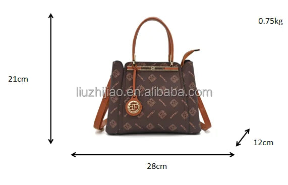 New Fashionable Low Price Womens Handbag Large Capacity Texture Versatile Single Shoulder Crossbody Bag Practical Mom Bag