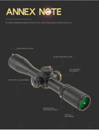 BSA Optics TMD 4-14X44 FFP Hunting Scope First Focal Plane Sight Tactical Glass Etched Reticle Optical Sights