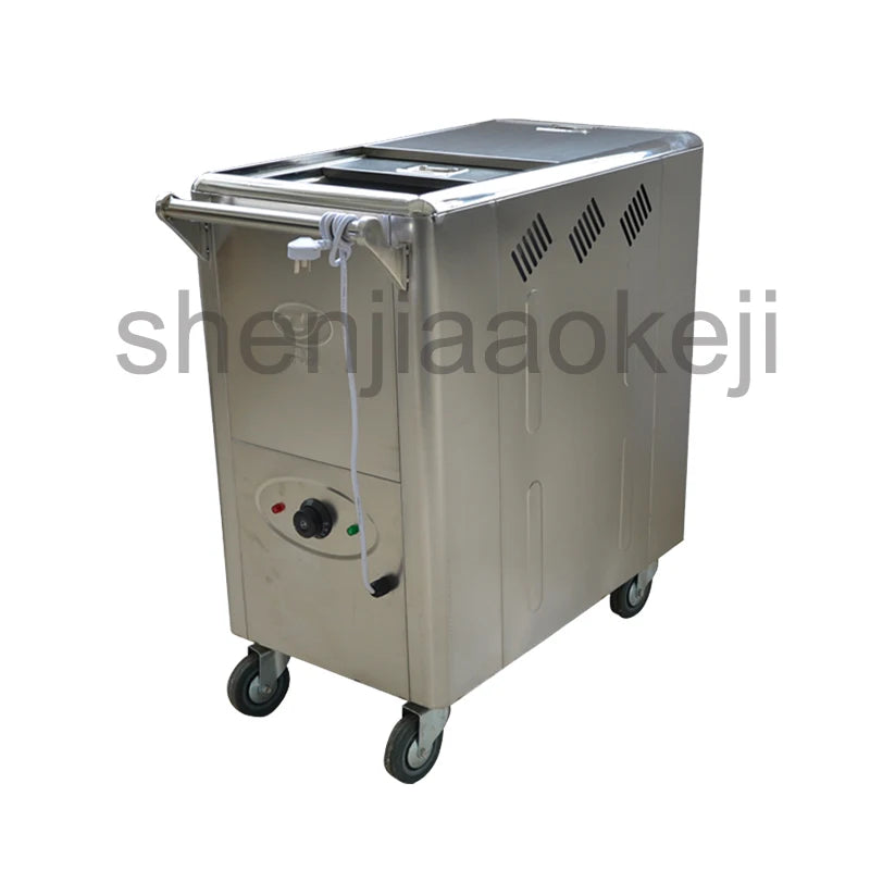 Electric Towel steamer medium disinfection cabinet stainless steel steam heat insulation moisturizing electric towel car  1PC