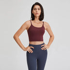Women's Longline Sports Bra Wirefree Padded