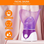 Face Steamer Facial Heating Sprayer Skin Moisturizing Pore Cleaner Facial Hot Fog Steamer Home Care Skin Humidifier SPA Machine