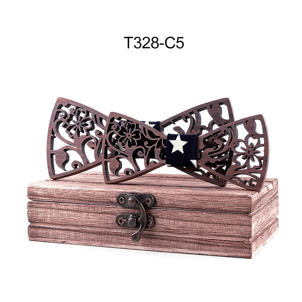 Adult and kids Wooden bow tie Set ties for kids necktie bowtie gravata casamento school bow ties Gift for students boy bow ties