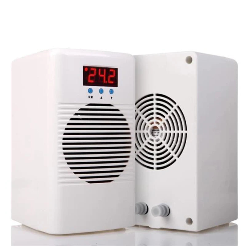 Electronic water chiller  mini fish tank cooling refrigerator aquarium cooling and heating mute ice water machine Main image