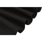 Women's Runway Cotton Retro Vintage Skirt Black Faldas High Waist A Line Rockabilly Jupe 50s Swing Umbrella Skirts Pin Up Skater