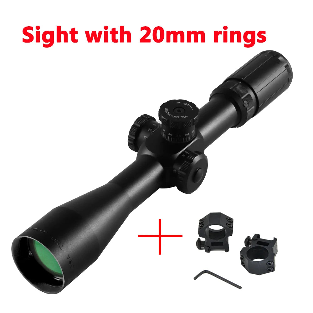 BSA Optics TMD 4-14X44 FFP Hunting Scope First Focal Plane Sight Tactical Glass Etched Reticle Optical Sights