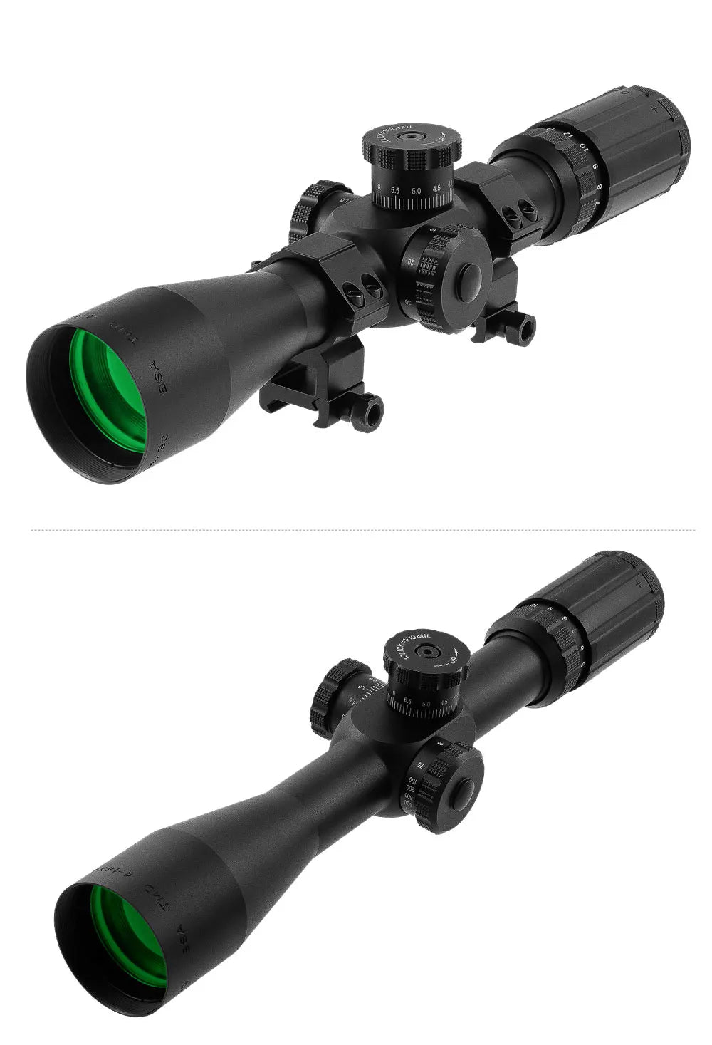 BSA Optics TMD 4-14X44 FFP Hunting Scope First Focal Plane Sight Tactical Glass Etched Reticle Optical Sights