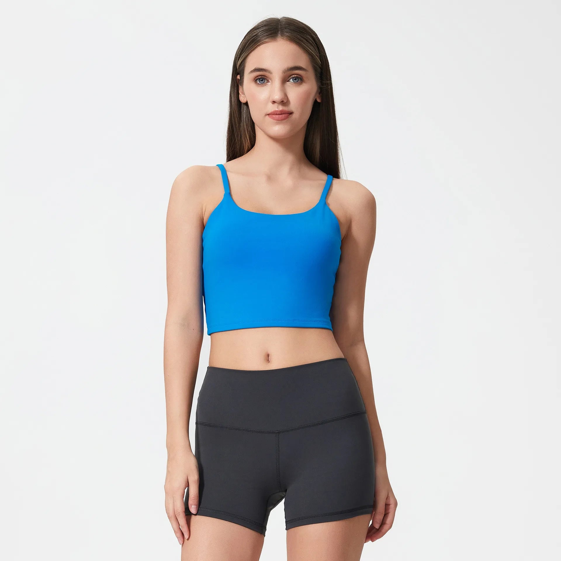 Women's Longline Sports Bra Wirefree Padded