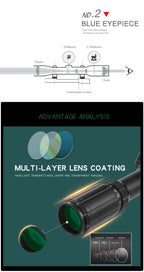 BSA Optics TMD 4-14X44 FFP Hunting Scope First Focal Plane Sight Tactical Glass Etched Reticle Optical Sights