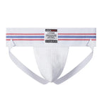 JOCKMAIL sexy men underwear jockstrap homme mens jockstrap underwear man thong jockstrap gay jock strap cotton Breathable white