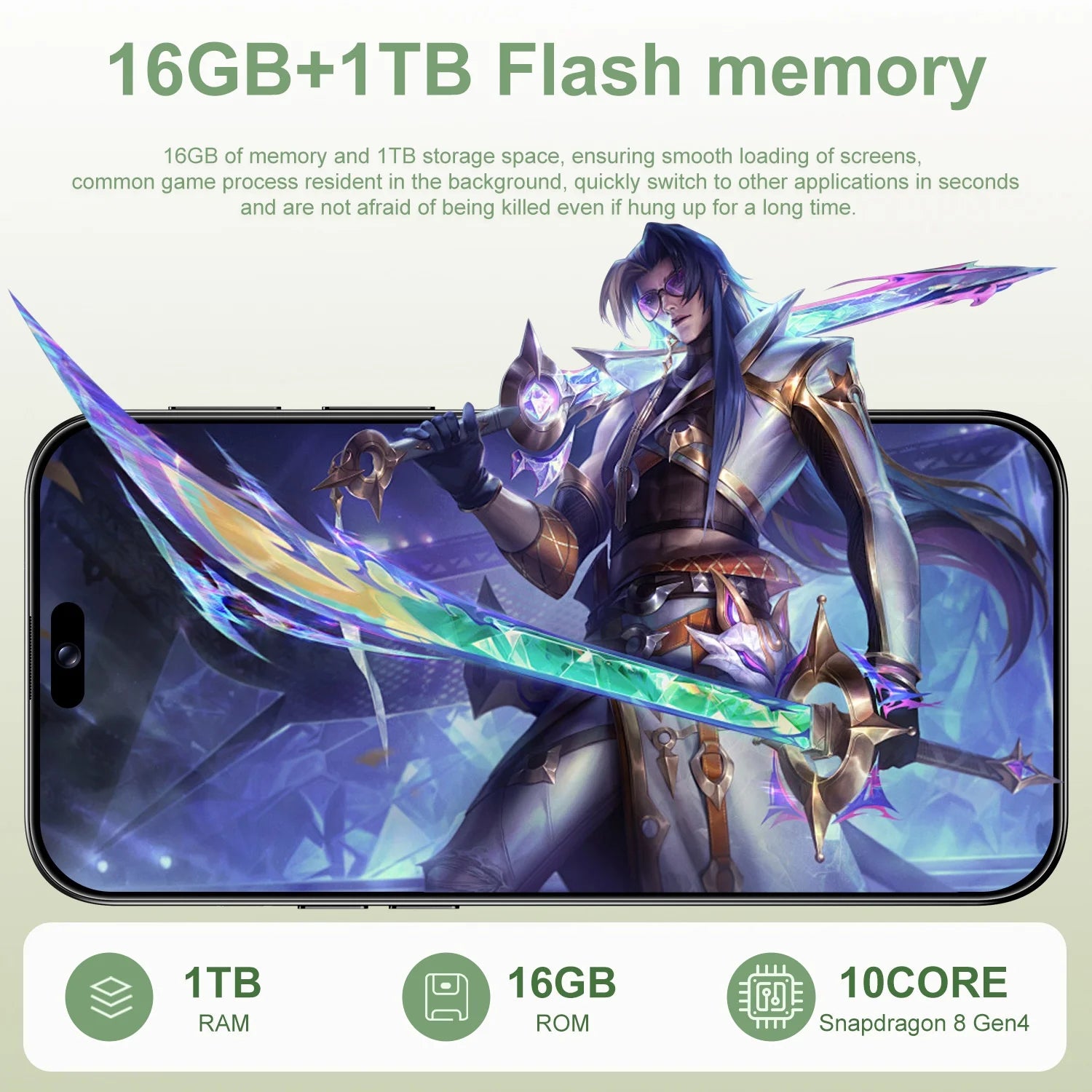 New I16 Pro Max Cross-border Exclusive 5G Phone 7.3" Screen Android 15.0 Dual SIM Overseas Version Direct Sale Source
