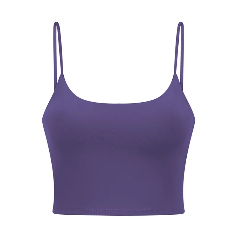 Women's Longline Sports Bra Wirefree Padded