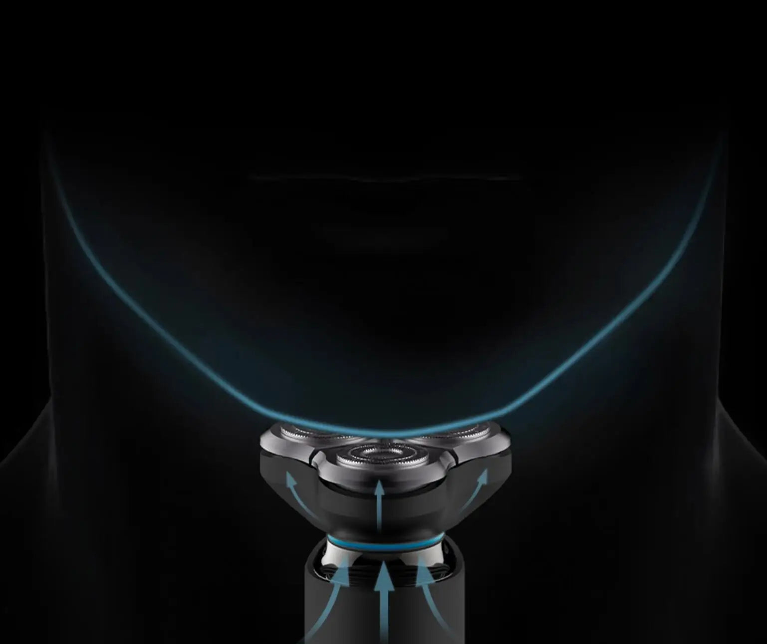 MIJIA S500 Electric Shaver Dry Wet Shaving Triple Blade Trimmer Beard Floating Head Men's Shaver Electric Razors Machine