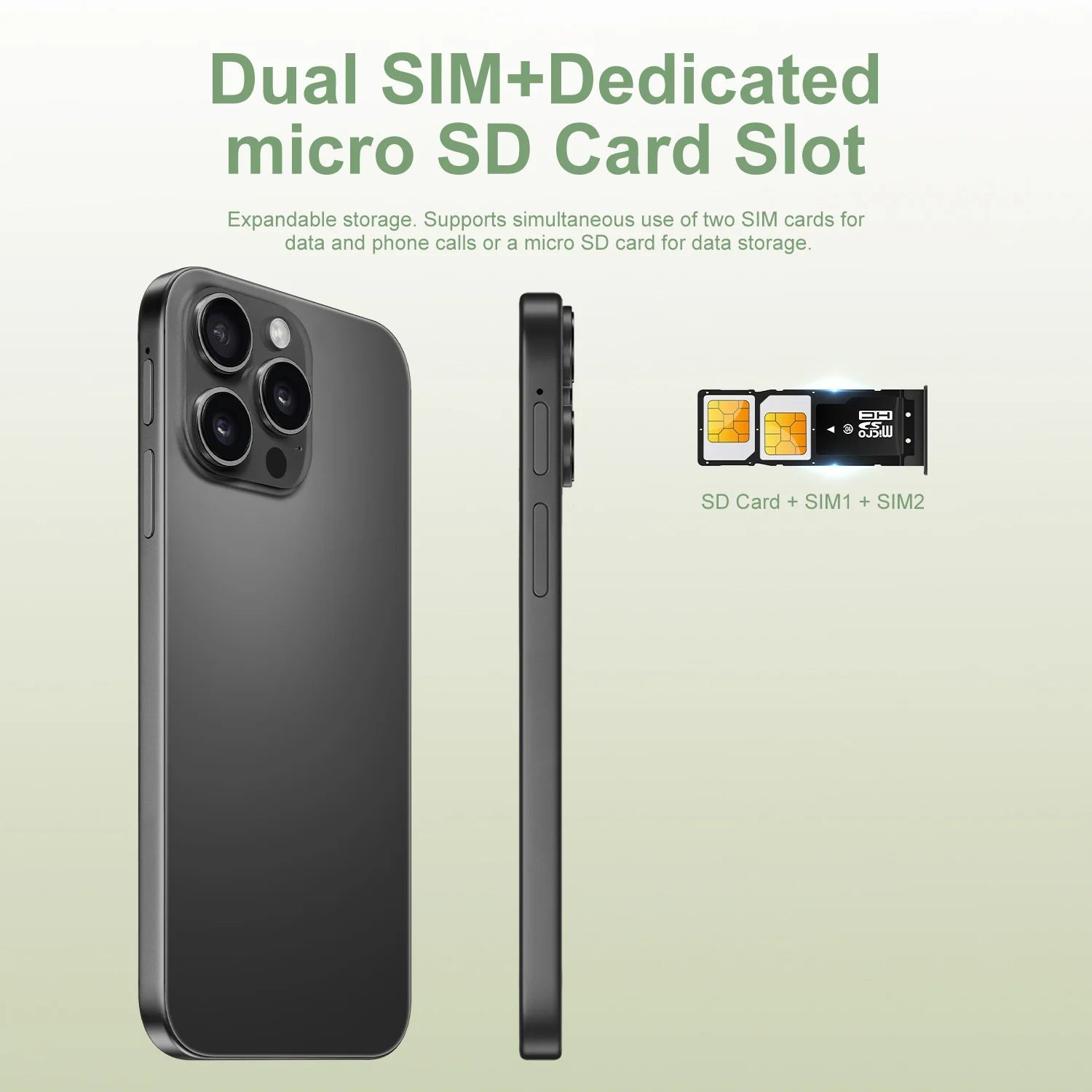 New I16 Pro Max Cross-border Exclusive 5G Phone 7.3" Screen Android 15.0 Dual SIM Overseas Version Direct Sale Source
