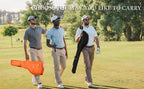 Golf Sunday Bag Golf Club Bag Mini Golf Bag Training Practice Golf Bag Travel Case Foldable