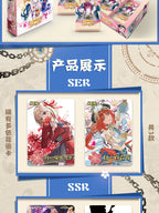 New Goddess Story Card Fufeng Chapter Colorful FlashCard Anime Character Collection Card Games Toys Child Gifts