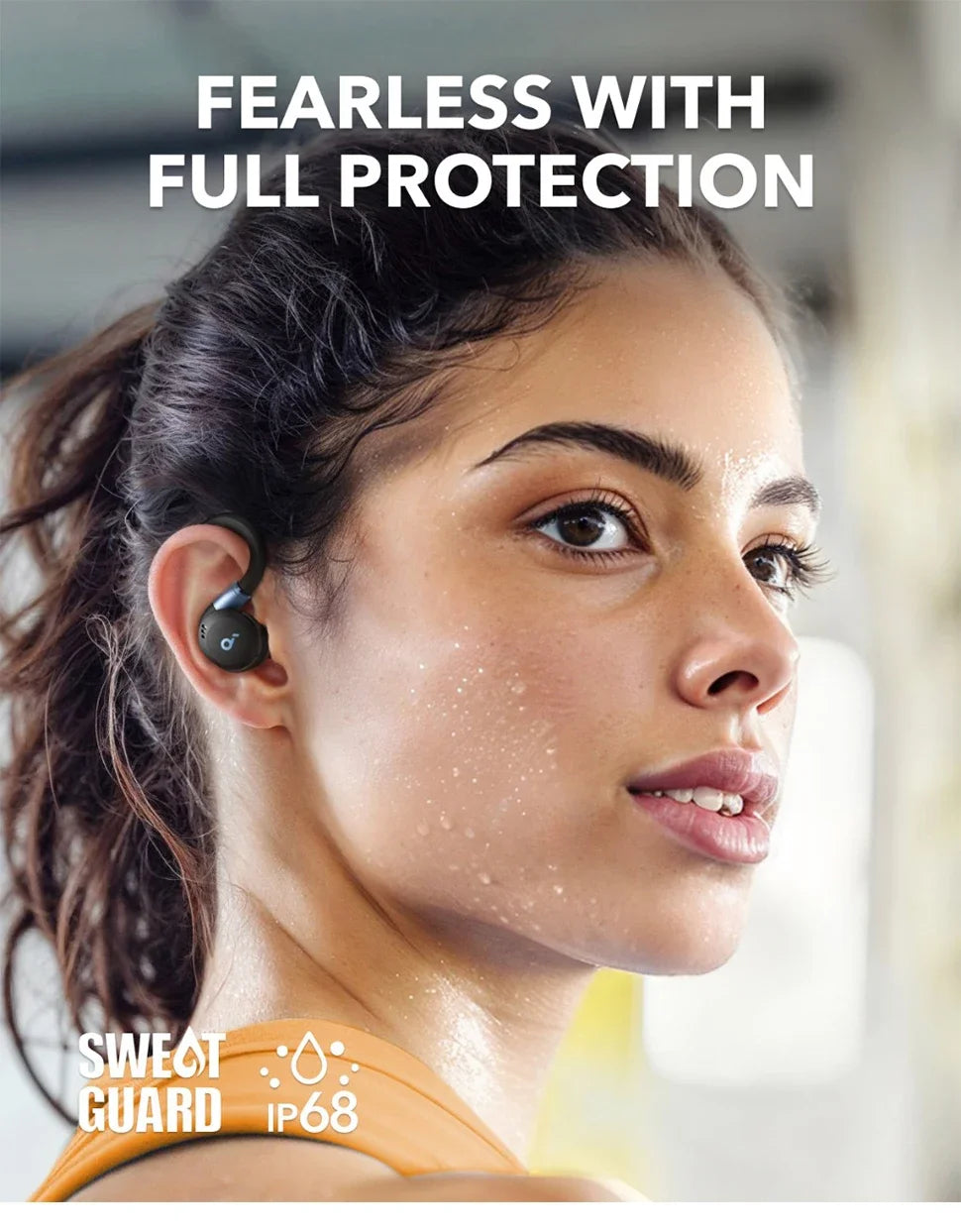 (EU stock)soundcore Anker Sport X20 Wireless Workout headphones Rotatable Extendable Ear Hooks Noise Cancelling