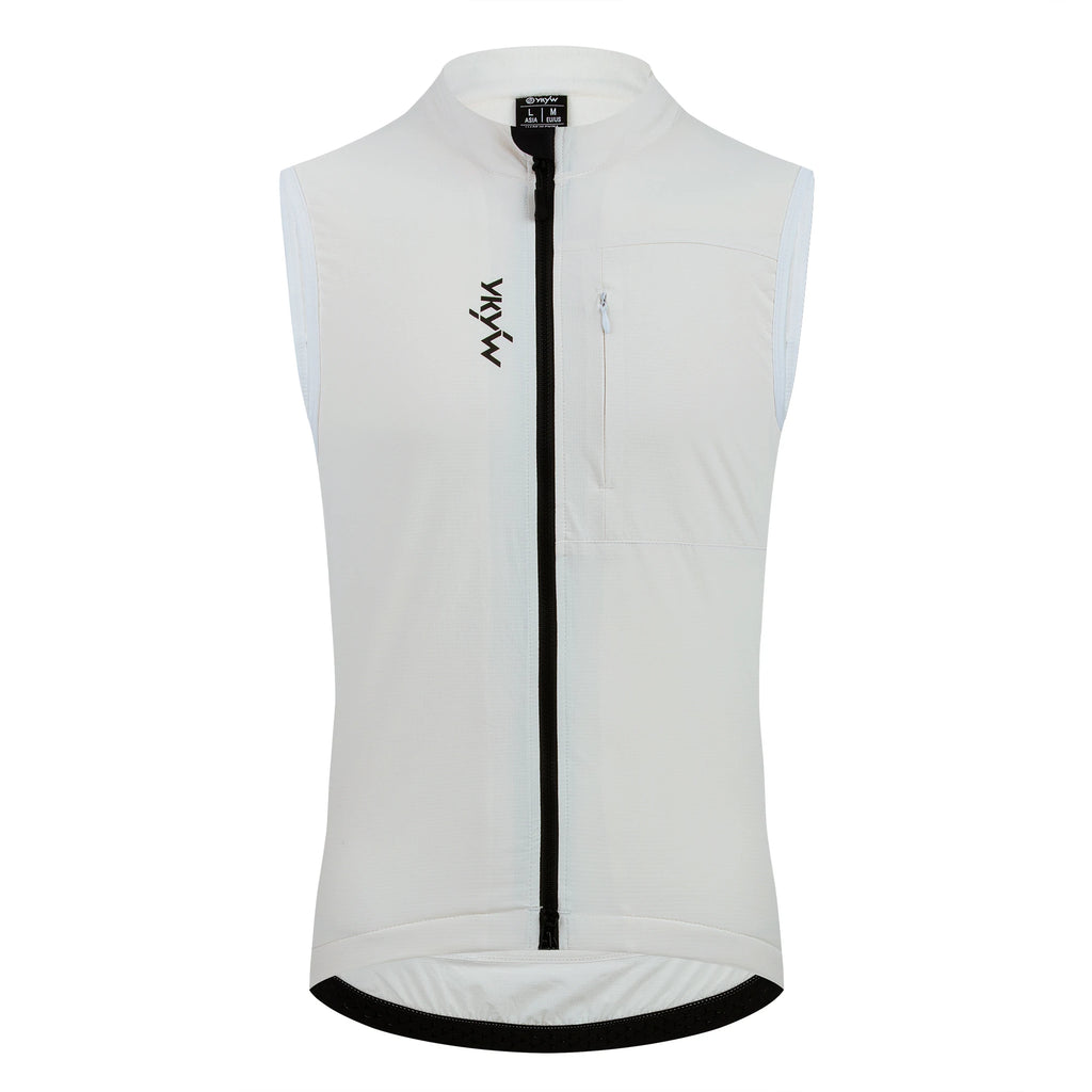 YKYWBIKE Men Cycling Gelit Thermal Fleece Bicycle Windbreaker Sleeveless Bike Vest Windproof Waterproof Cycling