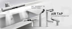 AIKE Air Tank Heavy Duty Automatic Hand Dryer HEPA Filter UL Approved 1450W Brushed Stainless Steel Finish Hand Drying Machine