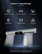 AIKE 2-in-1 Automatic Sensor Tap Hand Dryer Stainless Steel Integrated Basin Faucet High Speed Air Hand Drying Device AK7120
