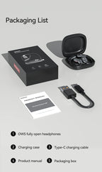 [AI Translator Earphone]MINISO X28 Wireless Headphones Bluetooth 5.4 HiFi IPX5 Waterproof Sports Bass Powerful 16H Battery Life