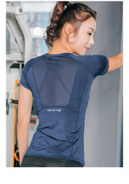 Women's Sports Wear For Fitness Running Jogging Seamless Long Sleeve Gym Woman Sport Shirt Yoga Top Female Workout Tops T-shirt