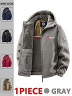 Men's Autumn and Winter Outdoor Hooded Jacket, Suitable for Daily Wear at Home, for Travel, Parties, Commuting, Outdoor Fashion Versatile, Enhances Temperament, Streetwear, Travel Wear.