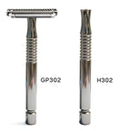 Shavcooo Glide Pro 4D Stainless Steel Safety Razor Eco-friendly Dual Half Shaving Shaver for Men Women Gift kit with Travel Box
