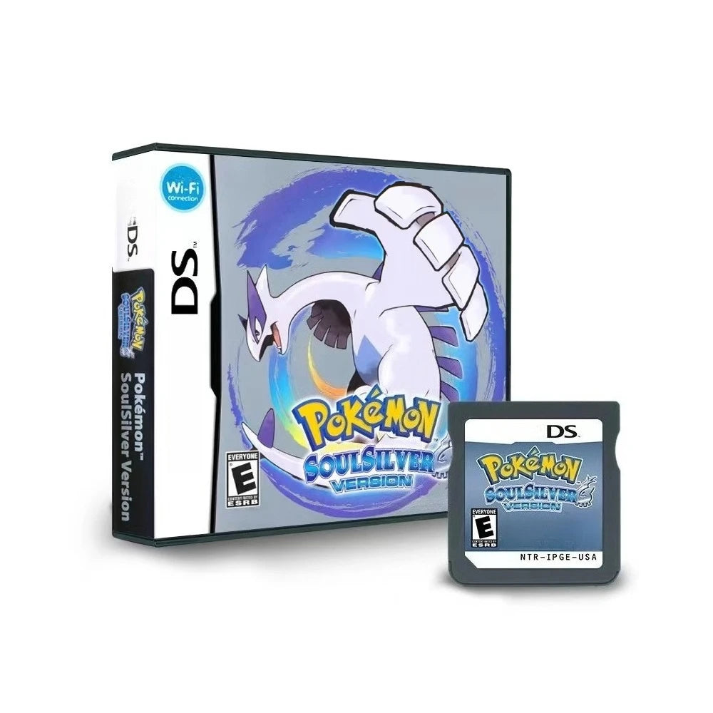 NDS Game Card，Pokémon series Platinum， Pure Heart ，True Soul ， Conquest，Garbage Gold， New  Version English  Game