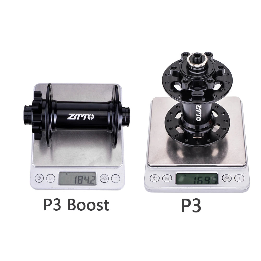 ZTTO MTB 32 Holes Disc Brake Hub Front Hub 6 Bolt Boost Hub 15x110 Thru Axle 15x100 32H Maza 9x100 QR Sealed Bearings