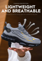 Indestructible Steel Toe Protective Safety Shoes Slip Resistant Abrasion Resistant Work Shoes Men Tough Comfortable Sneaker ﻿