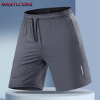 Gym Shorts Men Summer Quick Dry Training Shorts Fitness Drawstring Lightweight Short Sweatpants Man Workout Bottoms Running Wear
