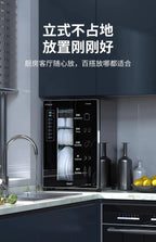 Disinfection cabinet Household small kitchen Stainless steel ultraviolet tableware High temperature drying disinfection cupboard